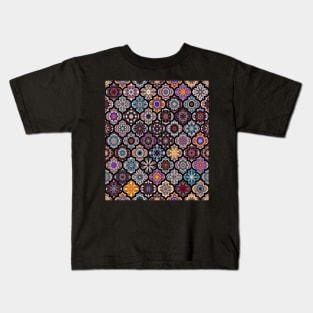 Moroccan Tile Pattern Kids T-Shirt